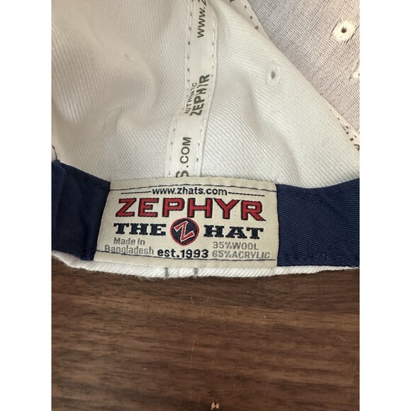 Tampa Bay Lightning Hat Adjustable Zephyr Exclusive Collection NHL Hockey Blue - Picture 6 of 8